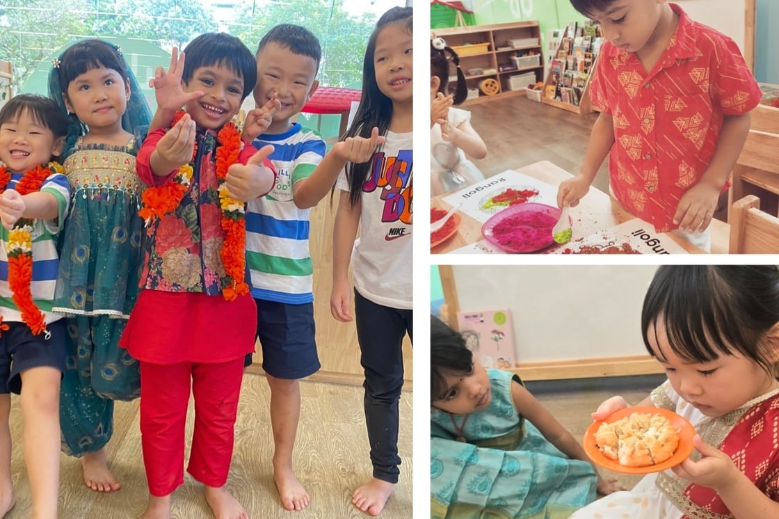 Deepavali celebration at Lillipods Singapore