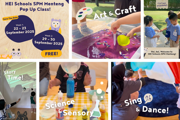 HEI Schools SPM Menteng pop up class