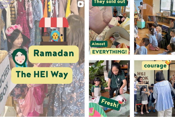 HEI Schools Senayan celebrates Ramadan with a garage sale