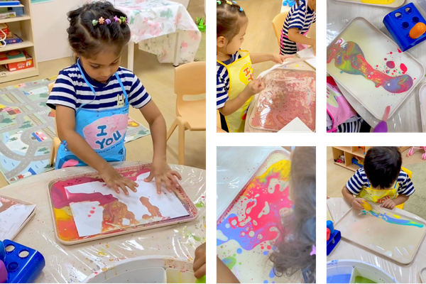 Magic water color activity at HEI Schools Phuket (1)