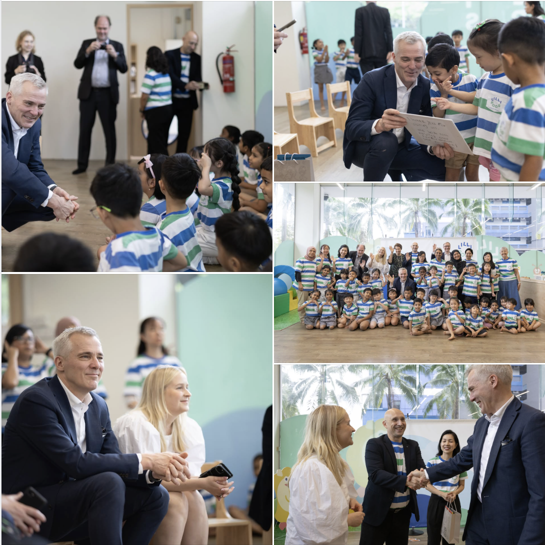 Finnish Minister of Education visits Lillipods preschools in Singapore