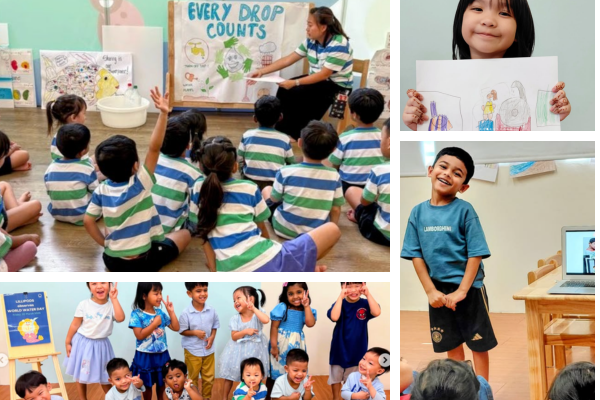 Water day at Lillipods Singapore