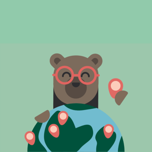 HEI Buddy and globe with map markers