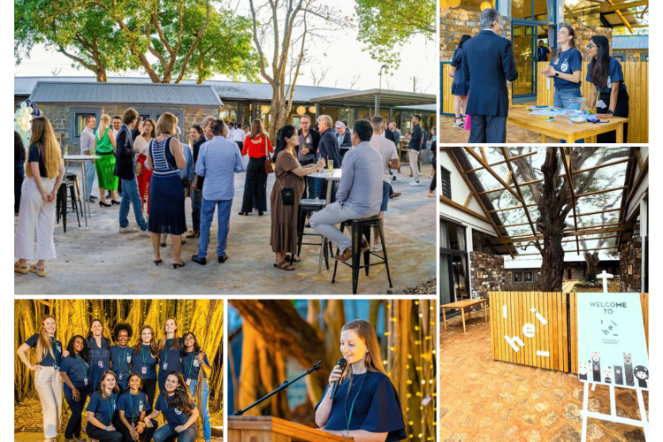 Photo collage capturing the opening ceremony at HEI Schools Mauritius Forbach on 29.08.2025